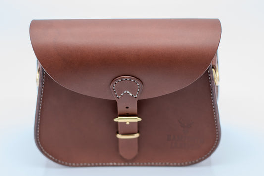 Shetland Saddle Bag In Noce