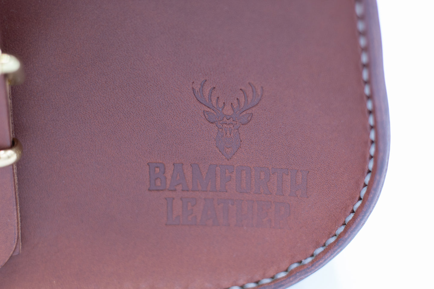 Shetland Saddle Bag In Noce