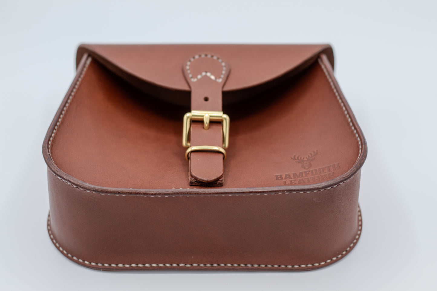 Shetland Saddle Bag In Noce