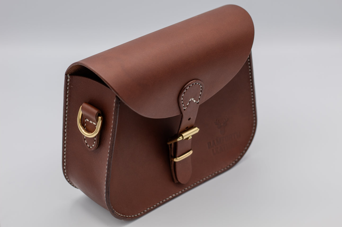 Shetland Saddle Bag In Noce