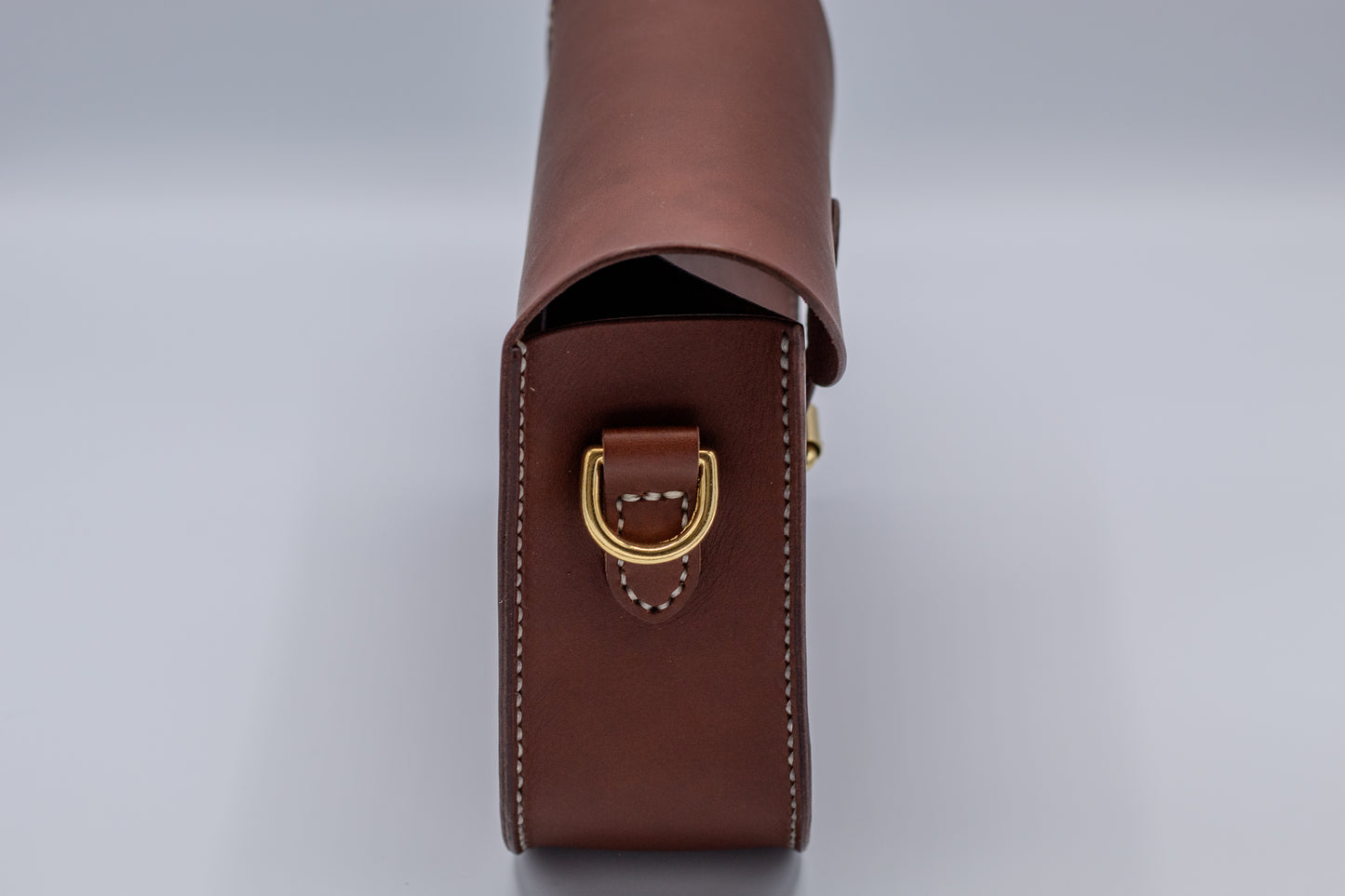 Shetland Saddle Bag In Noce