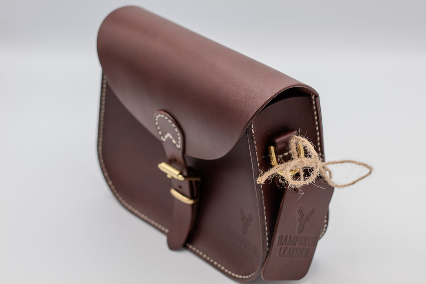 Shetland Saddle Bag In Tobacco